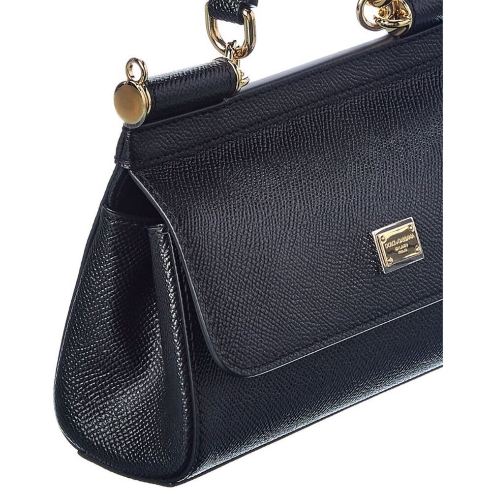 Dolce & Gabbana Sicily Small Leather Satchel - Picture 3 of 4